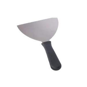 Stainless Steel Spatula, Plastic Handle, 10 Cm