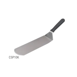 طبق فولاذي مستقيم مقاوم للصدأ، ضيق، 10 سم