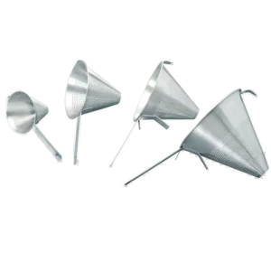 Stainless Steel Cone Strainer 24 Cm