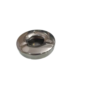 Closed Stainless Steel Ashtray 10 Cm