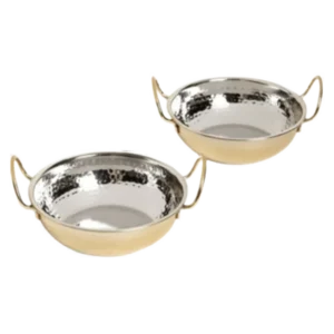 Hammered Serving Bowl, 2 Handles, 13 Cm