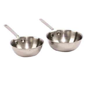 Stainless Steel Mini Wok 10X3