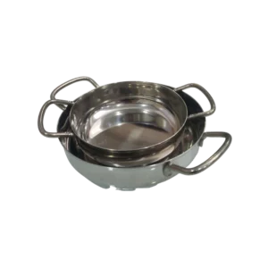 Mini Frying Pan With 2 Handles, Stainless Steel, 12X3 Cm***13602412