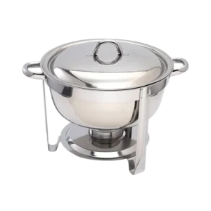 5 Liter Stainless Steel Round Frying Dish