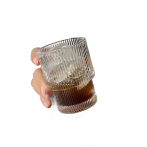 Lines 190 Ml Stackable Drinking Glass