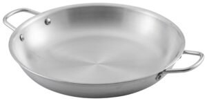 2-Handle Aluminum Frying Pan 2.5 M 32 Cm Cutter Peeler***10006332