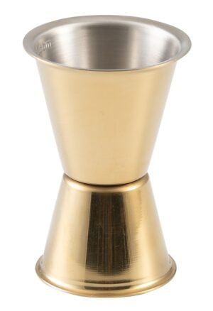 Jigger Measuring Cup, Gold Plated, 30X50***10008205
