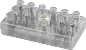 Set (17) Stainless Steel Centerpieces***10098867