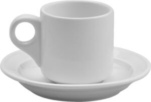 Straight Espresso Cup Saucer 100A2944