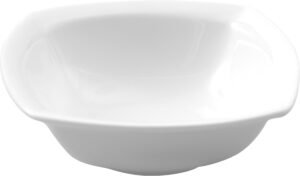 وعاء خزف شفاه مربع 14 سم 100A3531