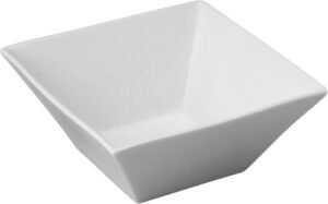 Square Porcelain Bowl 10Cm 100A5397