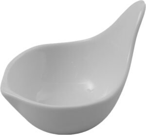 Sauce Ladle, Top Handle, Porcelain, 6.5 Cm **** 100A7249