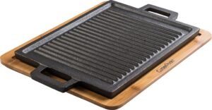 Bamboo Base For Cast Iron Pan 40X30X20 10632115