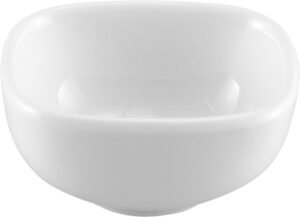 طبق تقديم بلوري كهرماني مستطيل 6×5 سم 10A16766