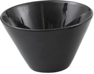 وعاء خزف ياباني 14 سم أسود 11006190