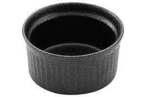 Black Porcelain Soufflé Dish 8.5 Cm 11100938