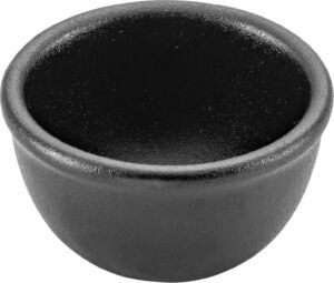 Cocoon 6 Compote, Black Porcelain 11104806