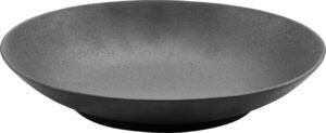 Black Porcelain Deep Plate 26 Cm 11108035