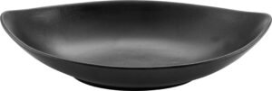 Black Porcelain Obhali Bowl 25X14X5.5 11124605