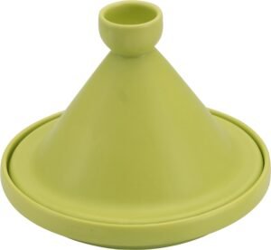 Porcelain Tajine 20Cm Matte Black Red 12012162