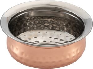 Round Serving Dish, Copper Plated, 14X6 Cm***13602914