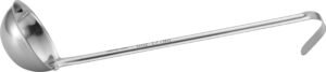 Stainless Steel Ladle With Hook, 1 Unit, 8 Cm***13604004
