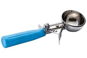 Stainless Steel Ice Cream Spoon, Plastic Handle, 55 Mm, 60 Ml***15300655