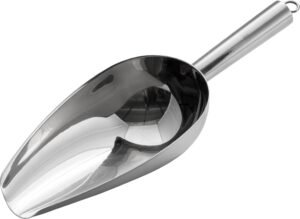 Stainless Steel Food Spoon, Round Base, 360 Grams, Mm***15303312