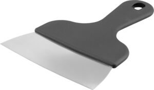 Stainless Steel Spatula, Plastic Handle, Caterpillar, 15 Cm, Reinforced ***15305020
