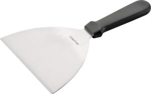 Stainless Steel Spatula, Plastic Handle, 6" Caterpillar***15340109