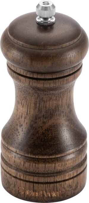 Salt Grinder, Ceramic Mechanism, Wood, 12 Cm***16000115