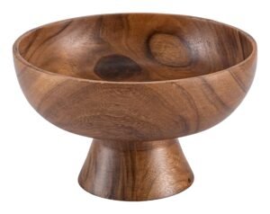 Wooden Bowl With Foot 25X7.5X7.5 Cm 17623031