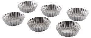 Set Of 6 Personal Brioche Molds 9.5X2.5 Cm***18006085