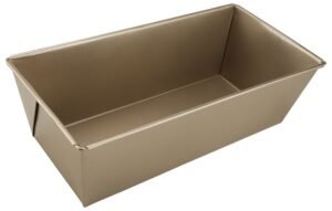 Gold Bread Pan 31X15.5X10 Cm***18006135