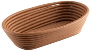Oval Rattan Flower Basket 26X14X6***18007015