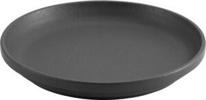 طبق خزفي رمادي قابل للتكديس 25 سم ***80722650