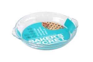 Baker'S Secret 25Cm Round Glass Baking Pan
