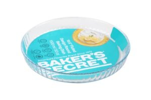 Baker'S Secret 27 Cm Round Glass Baking Dish