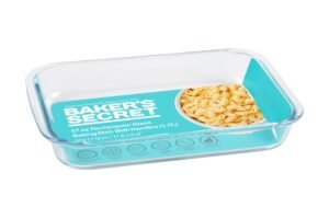 Baker'S Secret Rectangular Glass Baking Pan 29 Cm