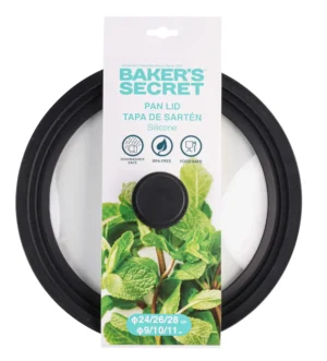 Multi-Purpose Lid Suitable For 24/26/28 Cm Cookware From Baker'S Secret