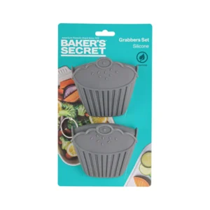 Baker'S Secret Silicone Tongs Set 11 Cm