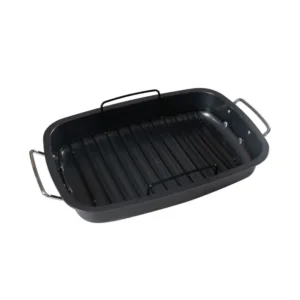 Baker'S Secret Essentials Plus 44.5 Cm Roaster Pan (4 Pcs.)