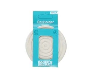 4 Units Of Round Bases For Pots With A Diameter Of 10 Cm From Baker'S Secret