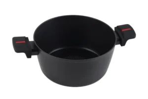 Baker'S Secret 24 Cm 4 Liter Saucepan With Glass Lid