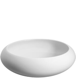 Round Porcelain Bowl 30Cm 21100001 Domo Wh