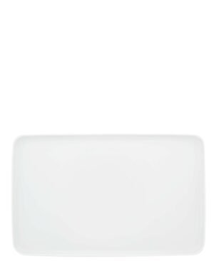 Rectangular Plate 41.9X22.2 Cm 21111822 Silk R Wh