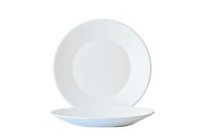 طبق مطعم أبيض مقاس 25.4 سم ***24742