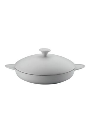 Porcelain Frying Pan 25 Cm + Lid Pf25Tvkp00