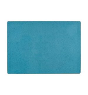 Rectangular Flat Tray Turquoise 49X35 Cm 37006985 Medley