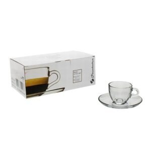 مجموعة أساسية من 6 أكواب إسبريسو وصحون ***97984